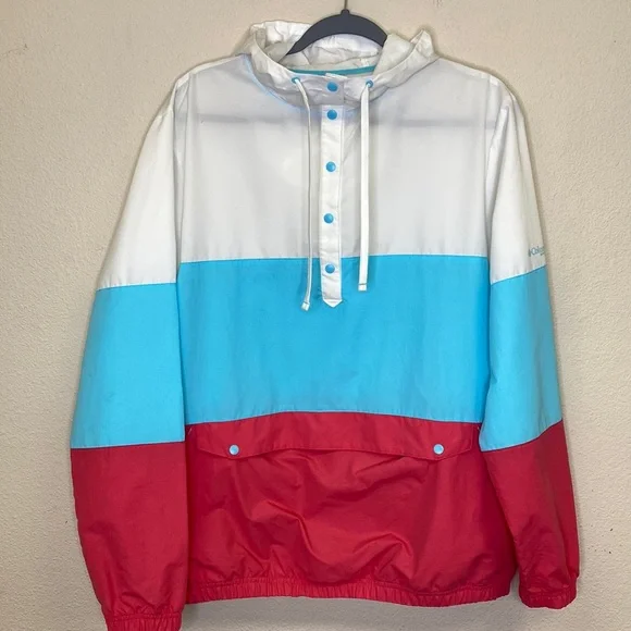columbia windbreaker womens colorblock windbreaker